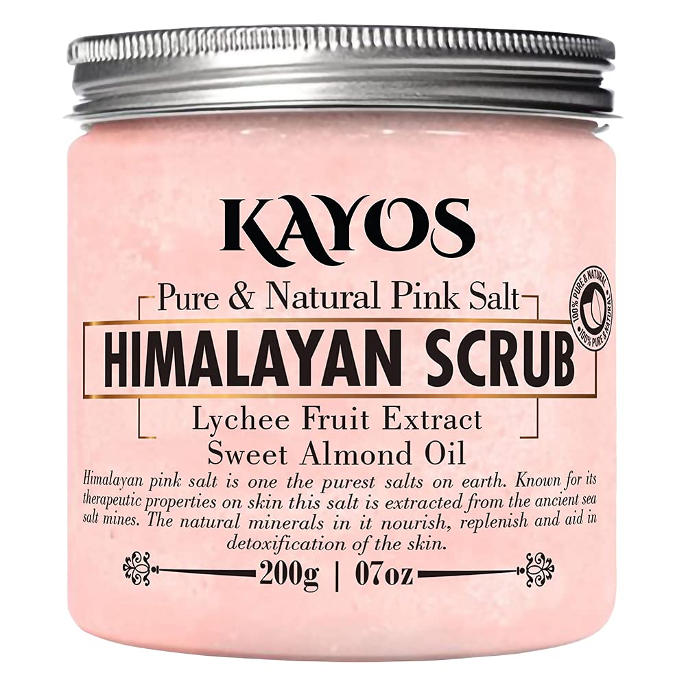 Kayos Himalayan Pink Salt Body Scrub