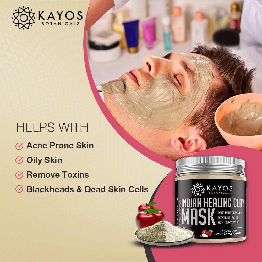 Kayos Indian Healing Clay Mask