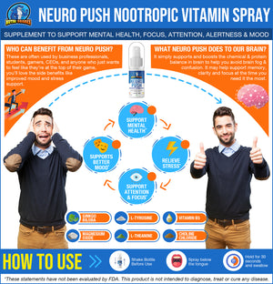 Ginkgo Biloba Vitamin Spray for brain support