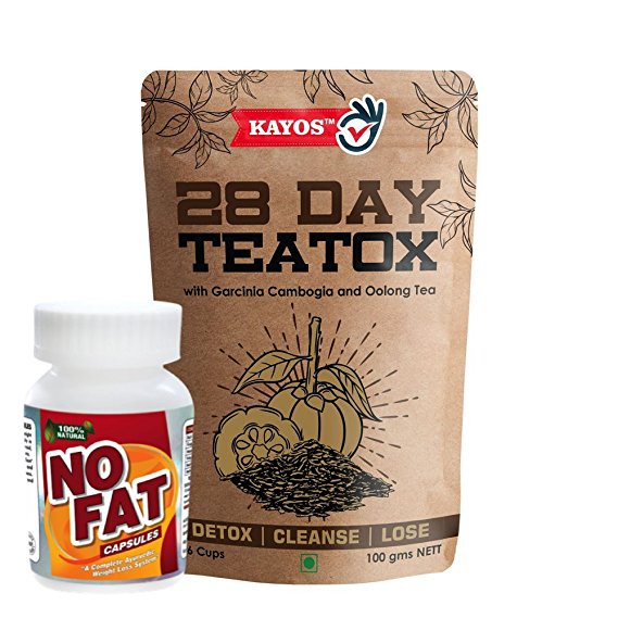 
                
                    Load image into Gallery viewer, Kayos 28 Day Teatox with No Fat capsules
                
            