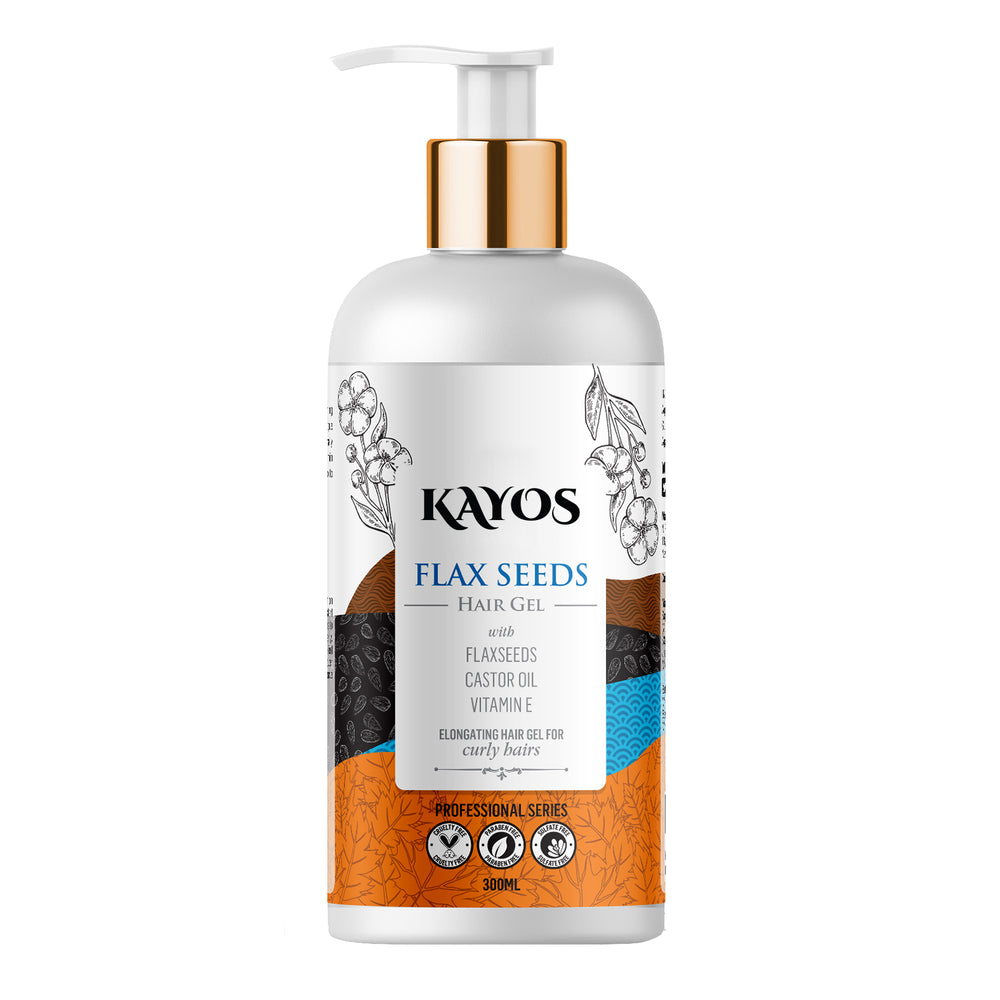 Kayos Pure Flaxseed Hair gel for Curly hair