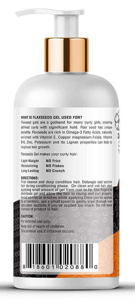 Amazon.com: CurlMix Organic Flaxseed Gel for Curly Hair with Organic Argan  Oil - Defines & Softens - Lemon Creme - 8 fl oz : Everything Else