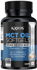 MCT Oil Soft gel pills for Weight Loss, Gut Health & Energy 
