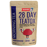 All Natural ingredient based Morning Detox Tea to boost your energy, 28 days teatox challenge, energy boosting Herbal Tea, 
