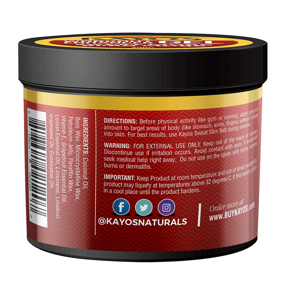 Kayos Workout Gel is made with pure & herbal ingredients with No Parabens or Sulphate or any harmful chemicals used