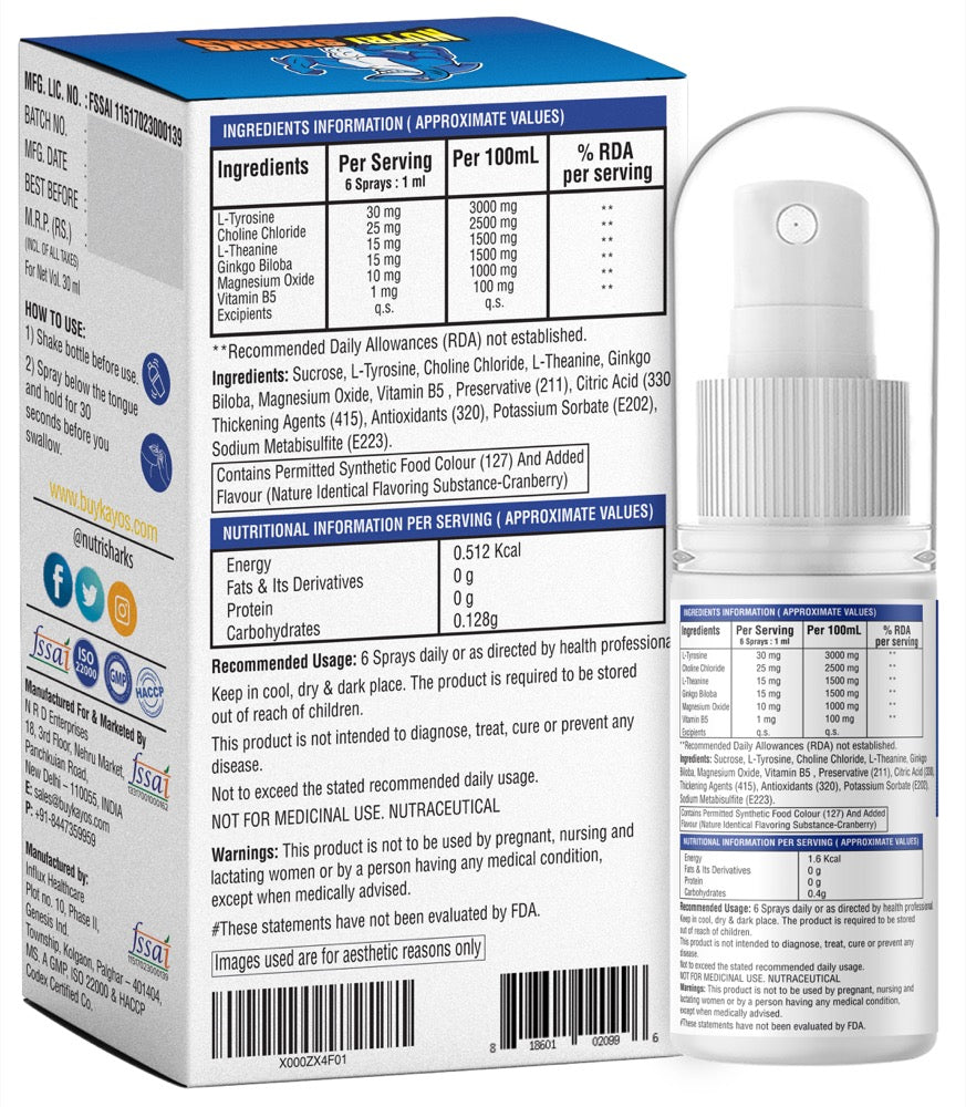 Supplement to support mental health and focus